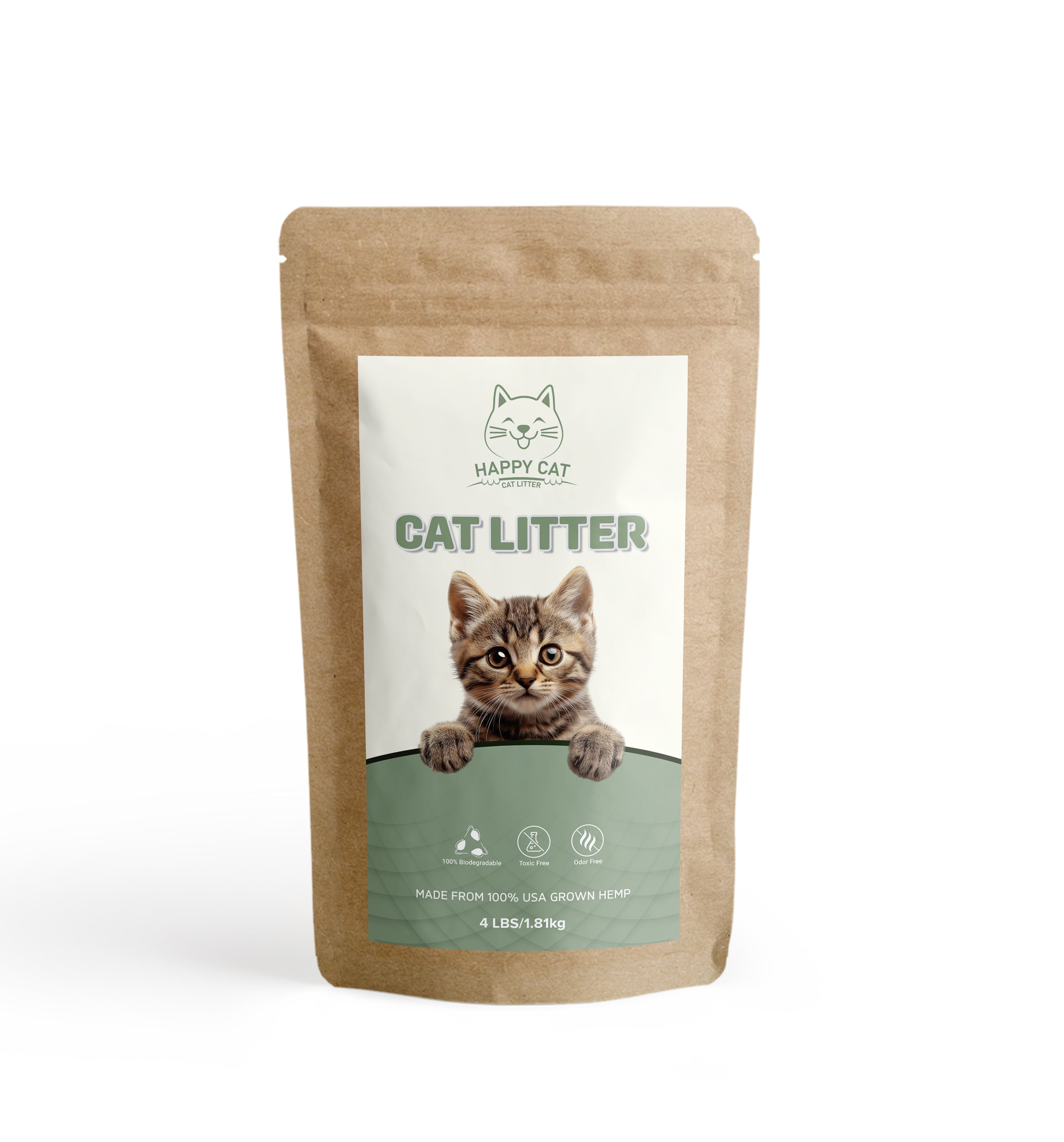 Fashion hemp cat litter